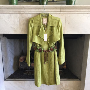 Fabulous Tracy Reese, NWT, M, Macau Green Coat